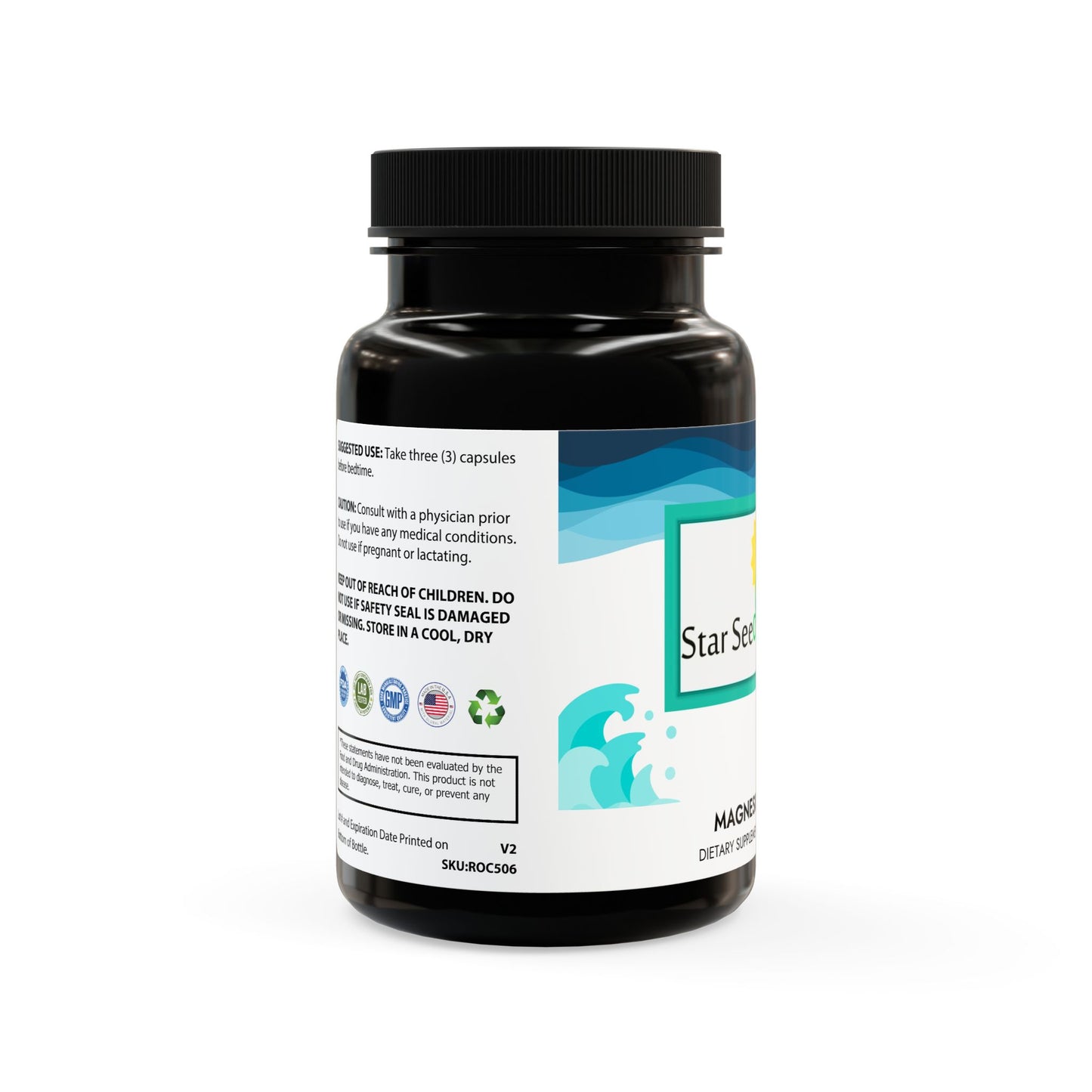 Magnesium Zinc Supplement (90 Capsules)