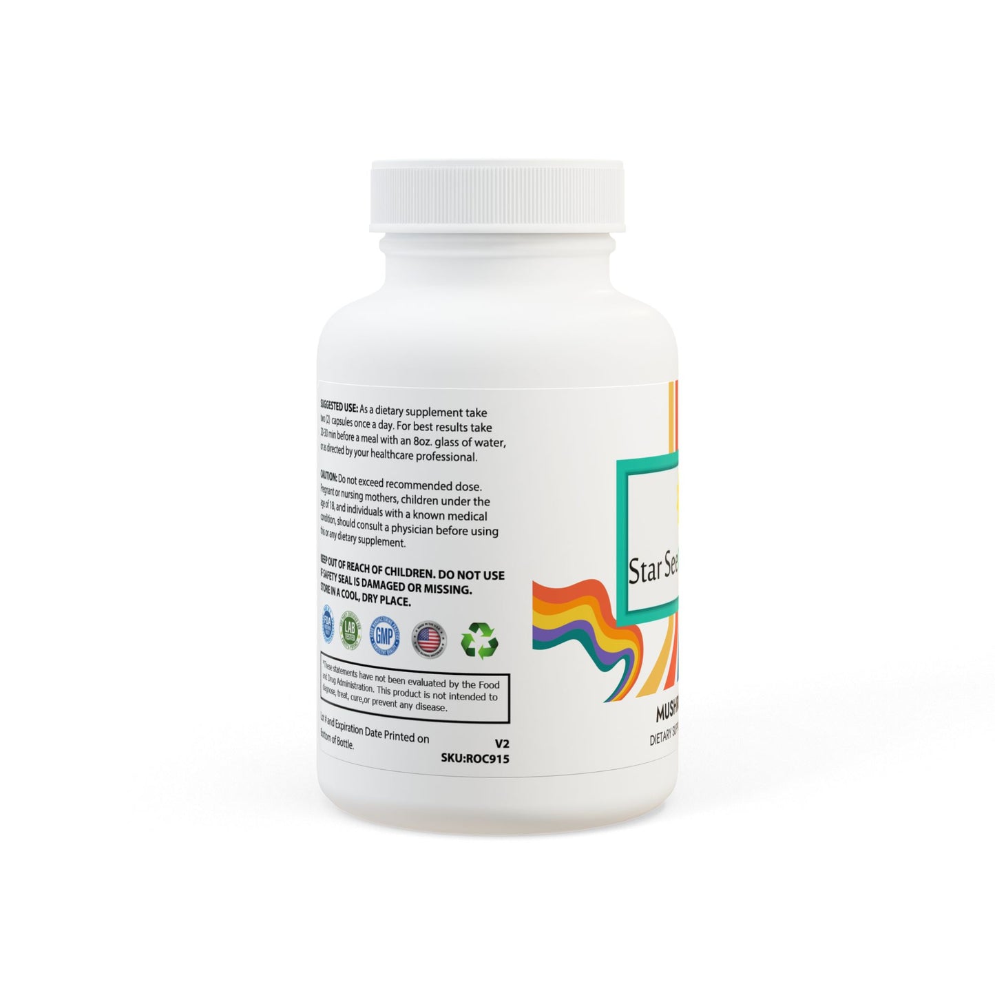 Mushroom Blend Supplement (60 Capsules)
