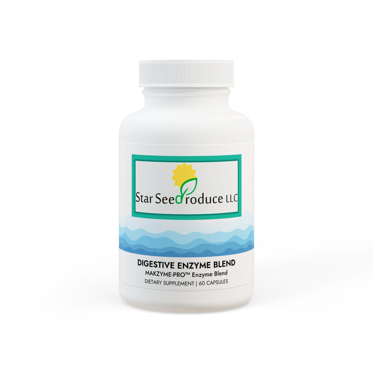 Digestive Enzyme Blend Supplement (60 Capsules)