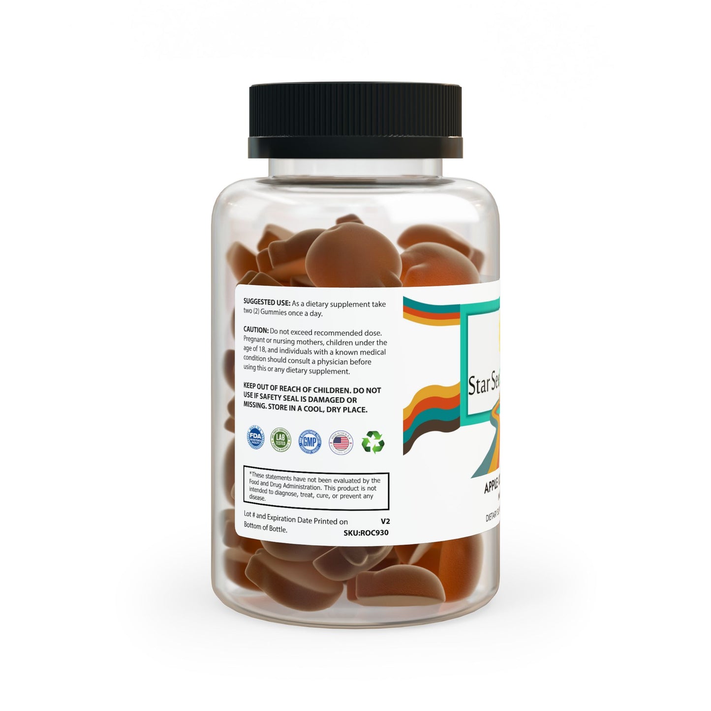 Apple Cider Vinegar Gummies (60 Gummies)