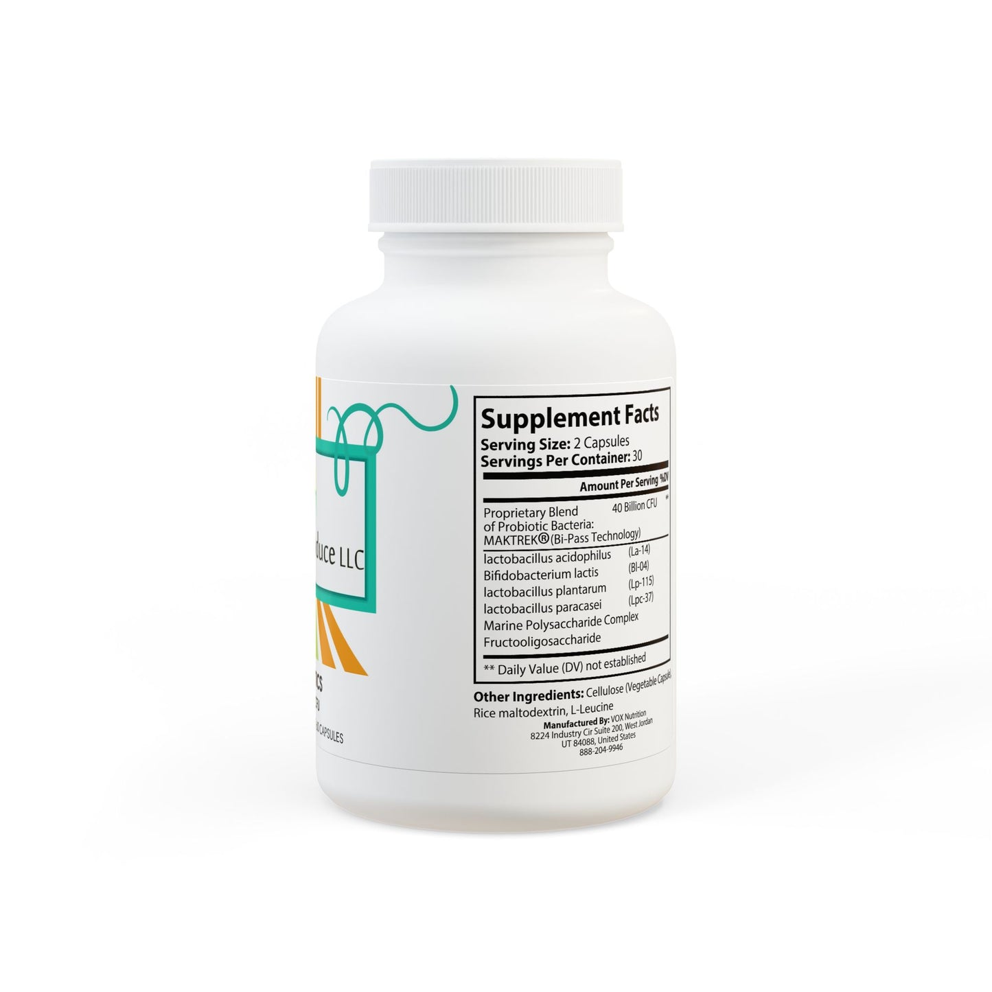 Probiotics Supplement (60 Capsules)