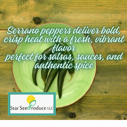 Serrano peppers