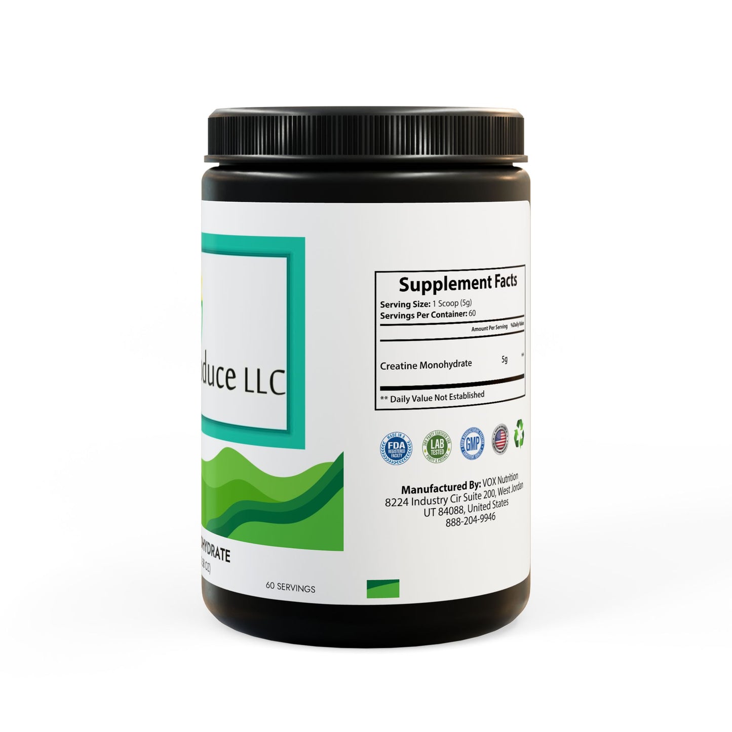 Creatine Monohydrate Supplement (300g, 10.58oz)