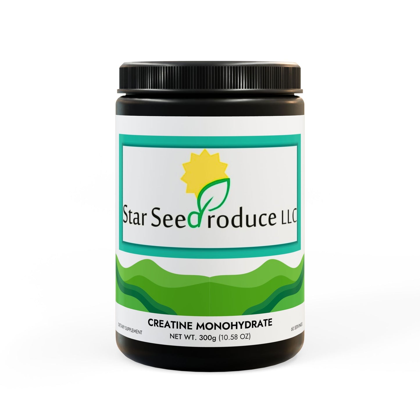 Creatine Monohydrate Supplement (300g, 10.58oz)